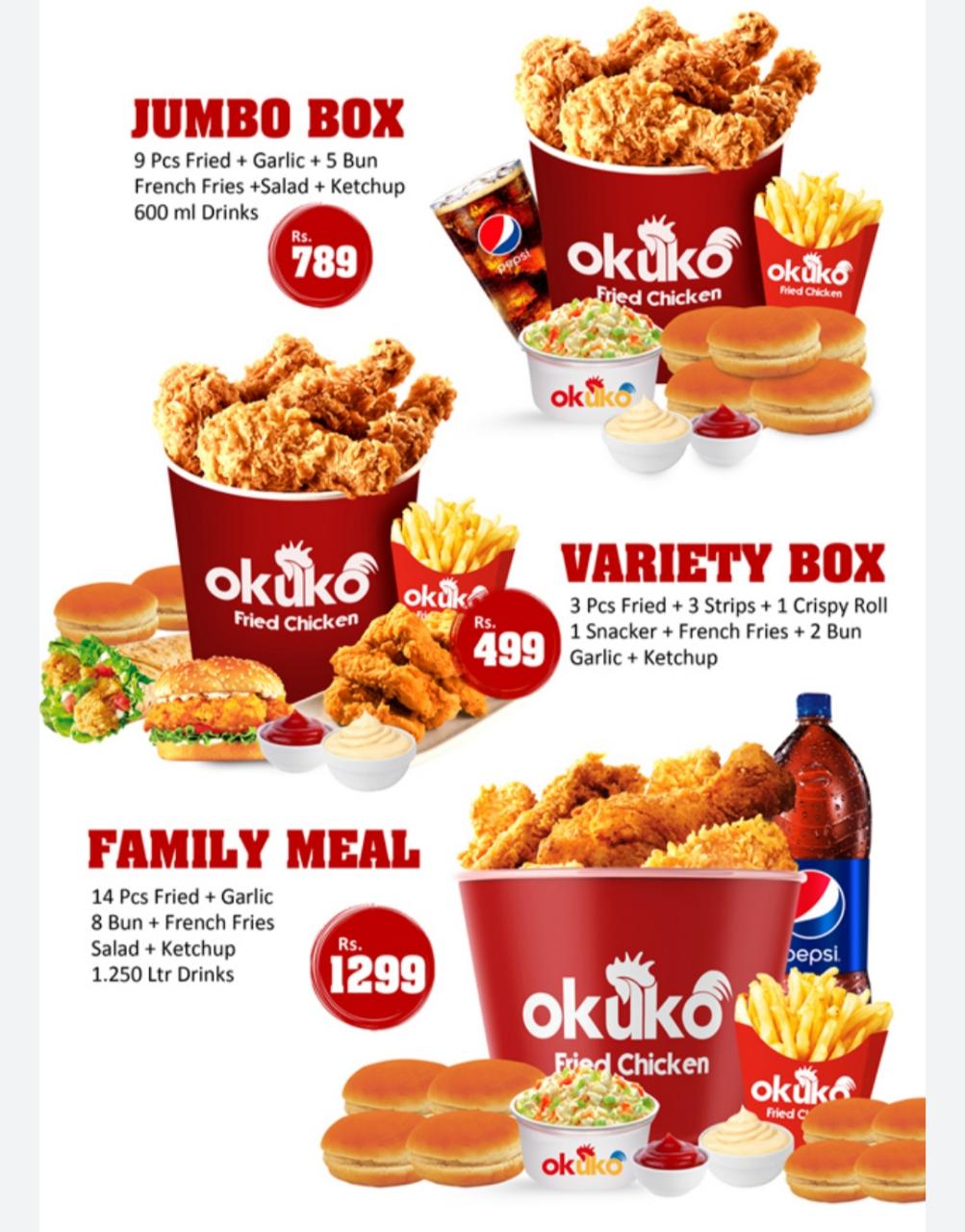 OKUKO FRIED CHICKEN ORKKATTERI